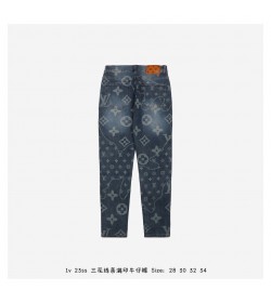 1V Monogram Jeans Slim Fit