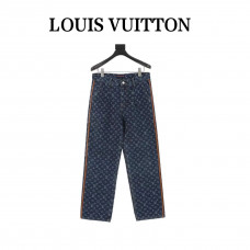 1V Monogram Denim Jeans