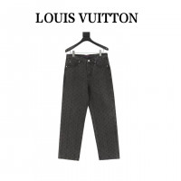 1V Monogram Jacquard Jeans