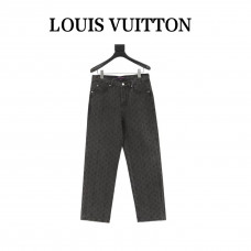 1V Monogram Jacquard Jeans