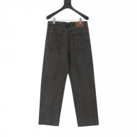 1V Monogram Jacquard Jeans