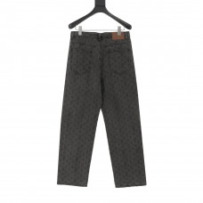 1V Monogram Jacquard Jeans