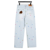 1V Monogram Jeans