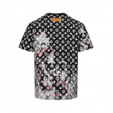 1V Monogram Print T-shirt