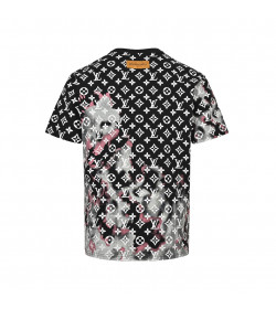 1V Monogram Print T-shirt