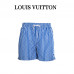 1V Monogram Striped Swim Shorts