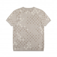 1V Monogram Short-Sleeved Crewneck 
