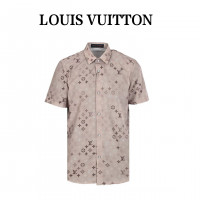 1V Monogram Short-Sleeved Shirt