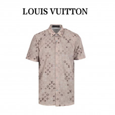 1V Monogram Short-Sleeved Shirt