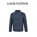 Buy 1V Monogram Tartan Denim Overshirt 1V Monogram Tartan Denim Overshirt