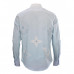 1V Monogram Printed Long-Sleeved Cotton Poplin Shirt