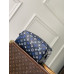 1V Mini Dopp Kit Monogram Macassar Canvas Blue