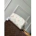 1V Mini Dopp Kit Monogram Macassar Canvas White