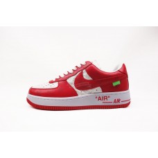 1V x Nike Air Force 1 - Red/White