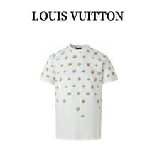 1V Overprinted Monogram Jacquard T-Shirt