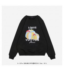1V Pumpkin Print Sweatshirt