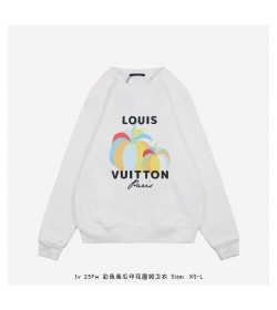 1V Pumpkin Print Sweatshirt