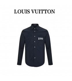 1V Printed Signature Long-Sleeved Shirt