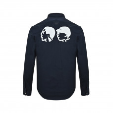 1V Printed Signature Long-Sleeved Shirt