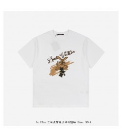 1V Rabbit Print T-shirt