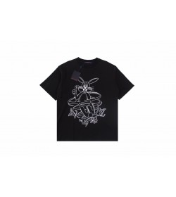 1V Rabbit Print T-shirt