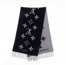 1V Reykjavik Scarf Cashmere Black