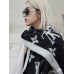 1V Reykjavik Scarf Cashmere Black
