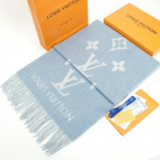 1V Reykjavik Scarf Cashmere Blue