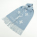 1V Reykjavik Scarf Cashmere Blue