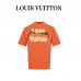 1V Short-Sleeved Cotton Crewneck