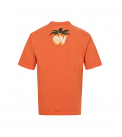 1V Short-Sleeved Cotton Crewneck