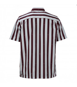 1V Striped Short-Sleeved Shirt