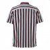 1V Striped Short-Sleeved Shirt