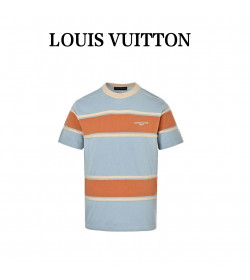 1V Striped Short-Sleeved T-Shirt
