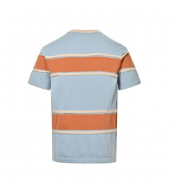 1V Striped Short-Sleeved T-Shirt
