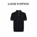 1V Short-Sleeved Cotton Polo Shirt