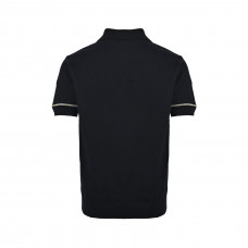 1V Short-Sleeved Cotton Polo Shirt