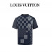 1V Short-Sleeved Knitted Crewneck