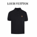 1V Short-Sleeved Polo Shirt With Signature