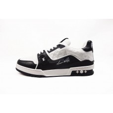 1V Trainer Sneaker White/Black Monogram