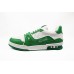 Buy Best UA 1V Trainer Sneaker White/Green Monogram Online, Worldwide Fast Shipping