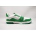 Buy Best UA 1V Trainer Sneaker White/Green Monogram Online, Worldwide Fast Shipping