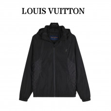 1V Windbreaker Nylon Zip Jacket