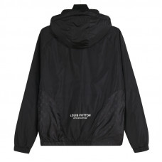 1V Windbreaker Nylon Zip Jacket
