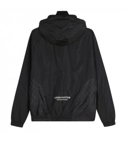 1V Windbreaker Nylon Zip Jacket