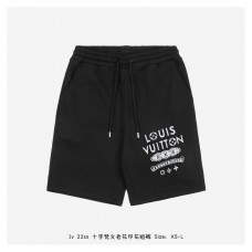 1V Cross Print Shorts