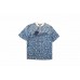 1V x YK Infinity Dots Denim Shirt