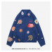 1V x YK Embroidered Faces Blouson