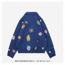 1V x YK Embroidered Faces Blouson