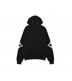 1V Zipped Cotton Hoodie